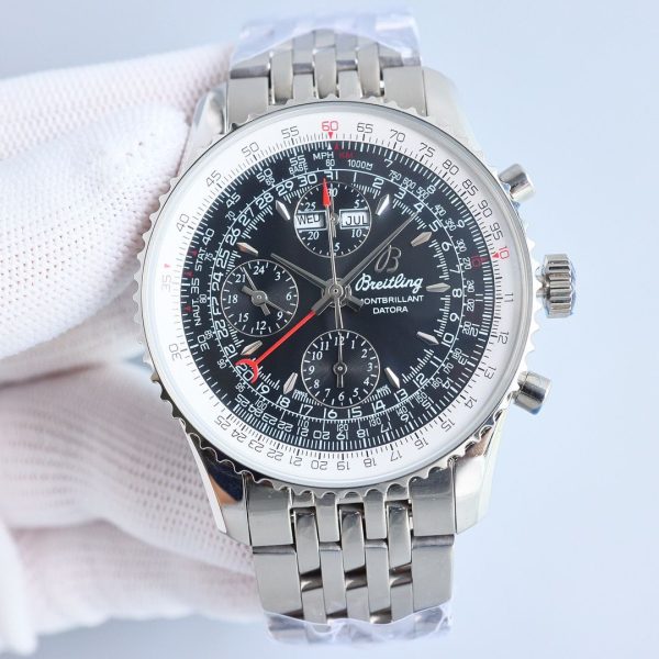 Breitling Montbrillant Chronograph AAA+ Replica: Premium Super Clone Deutschland 1119730225 - front view | Breitling